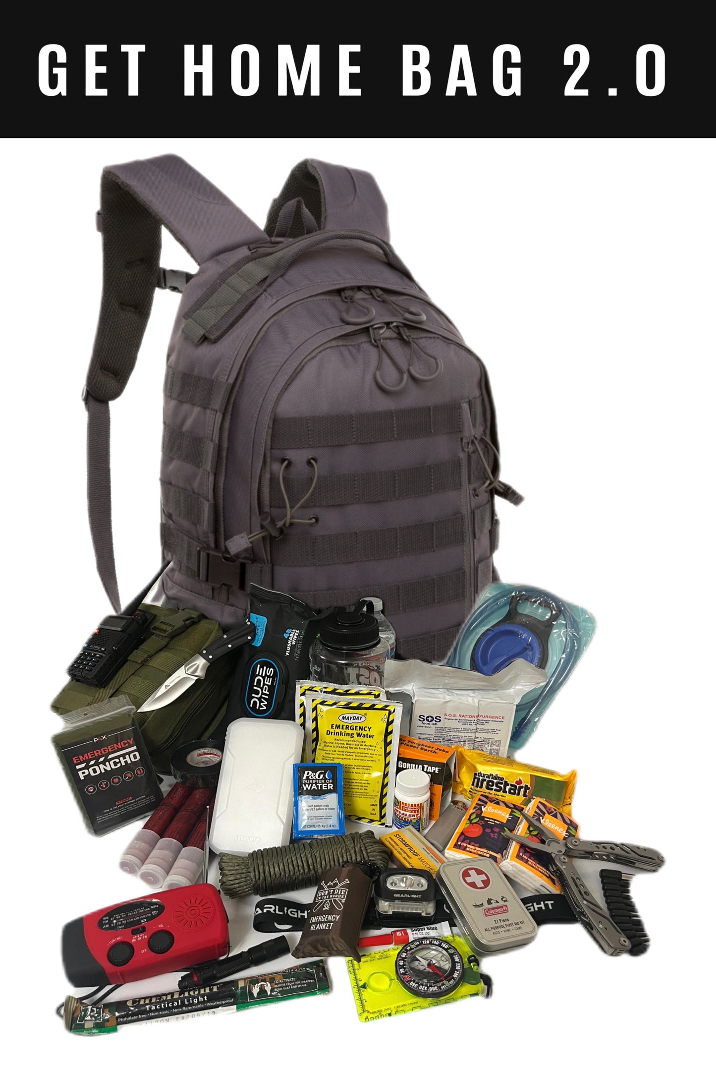 Get Home Bag - The Bag For The Everyday Prepared Citizen